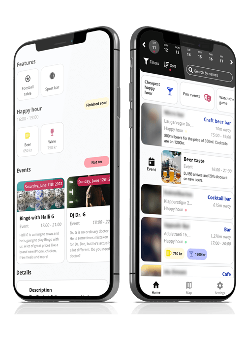 Barhopp app